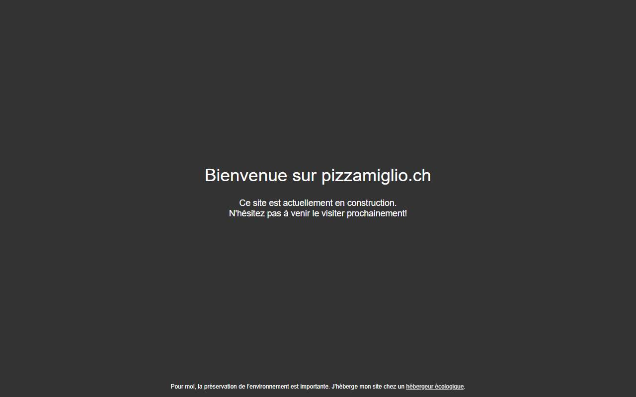 Anteprima del sito: Pizzamiglio SA