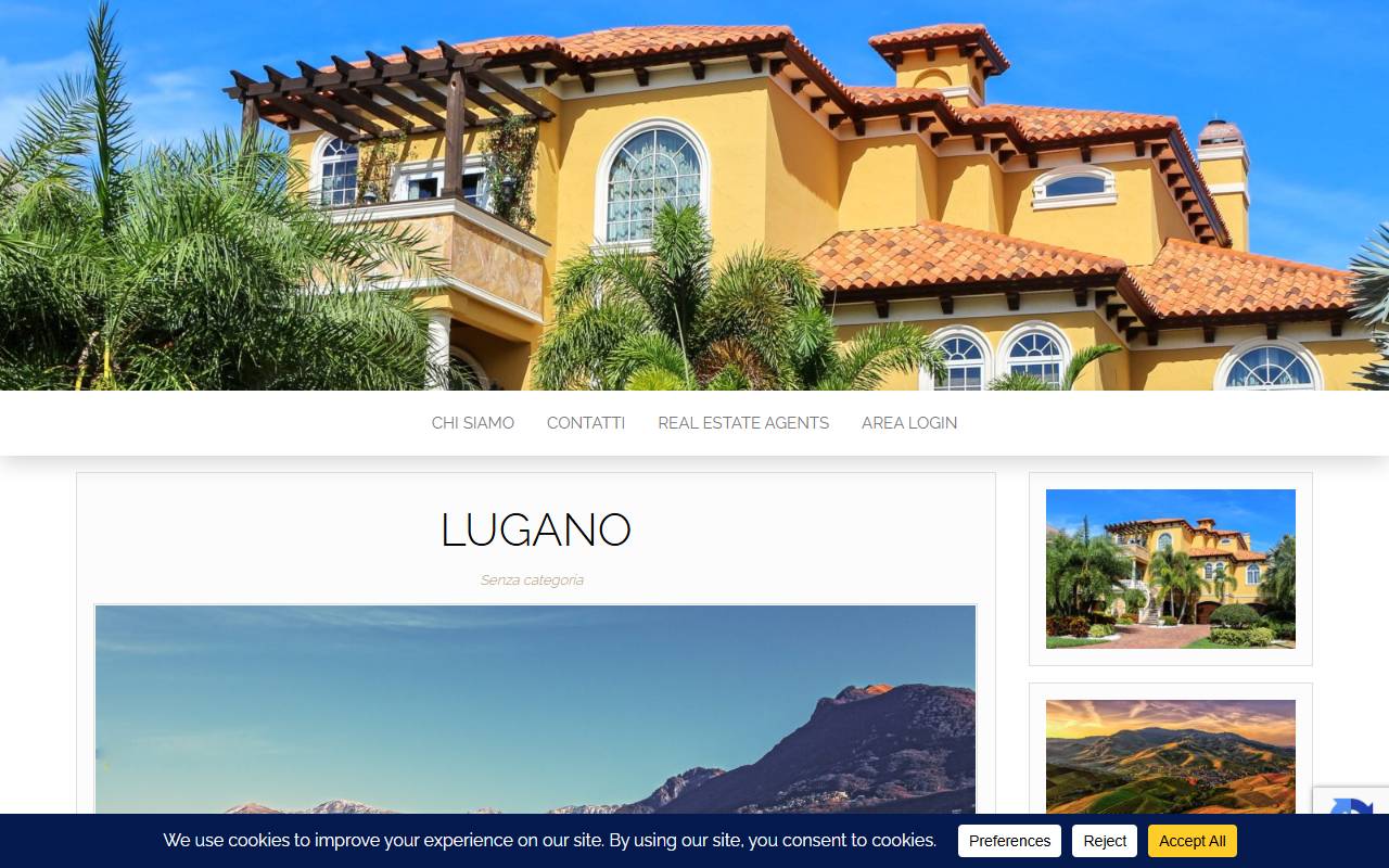 Anteprima del sito: PLANET REAL ESTATE SA