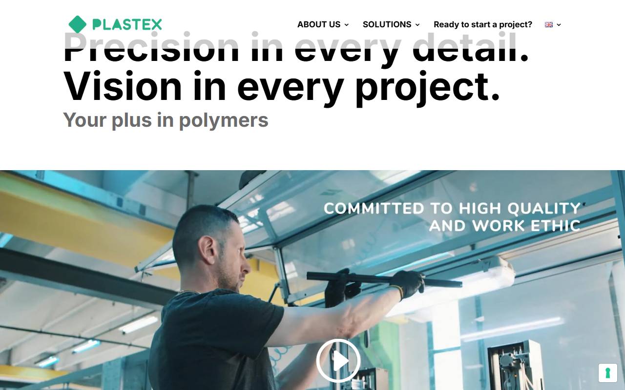 Anteprima del sito: Plastex SA