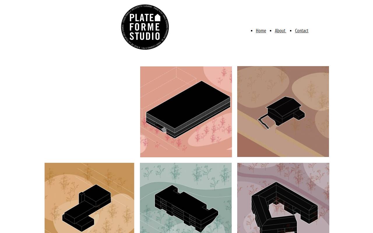 Anteprima del sito: Plateforme Studio SA