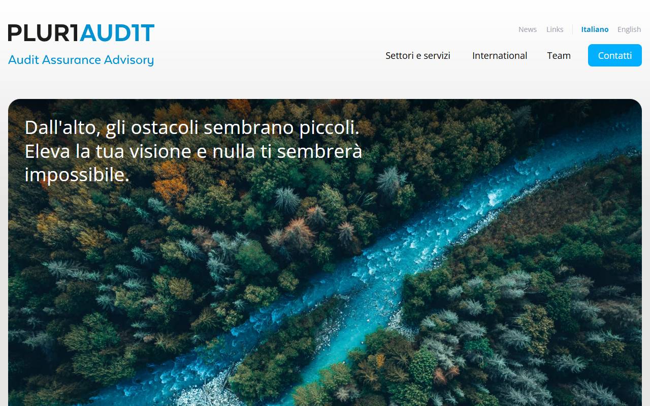 Anteprima del sito: PLURIAUDIT SA