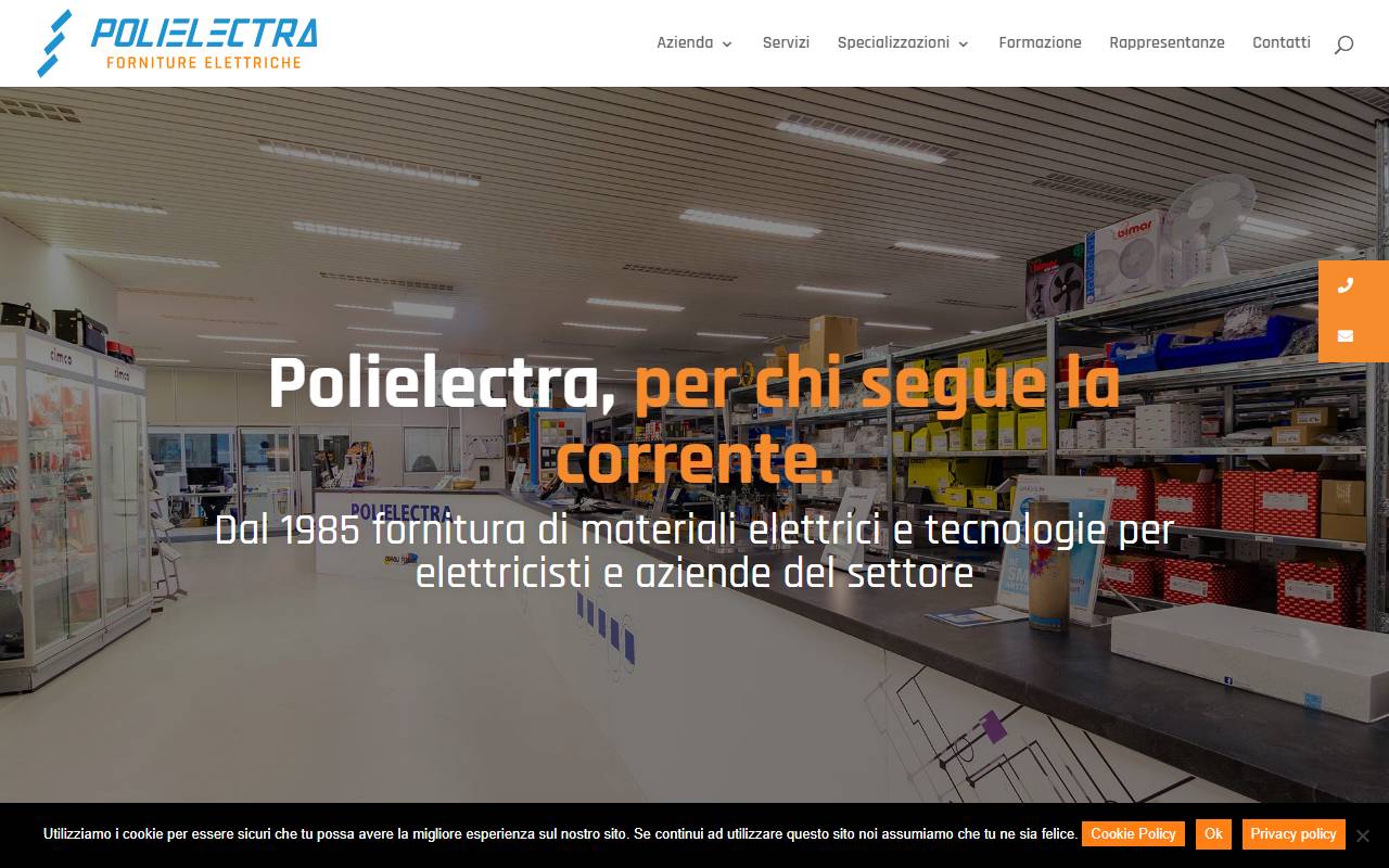 Anteprima del sito: Polielectra SA