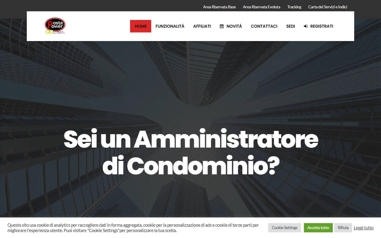 Anteprima del sito: POSTA POWER GmbH