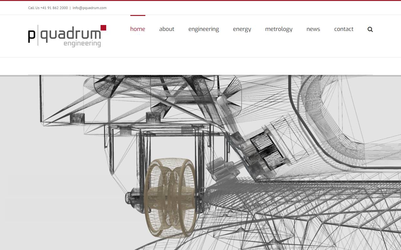 Anteprima del sito: PQUADRUM ENGINEERING SA
