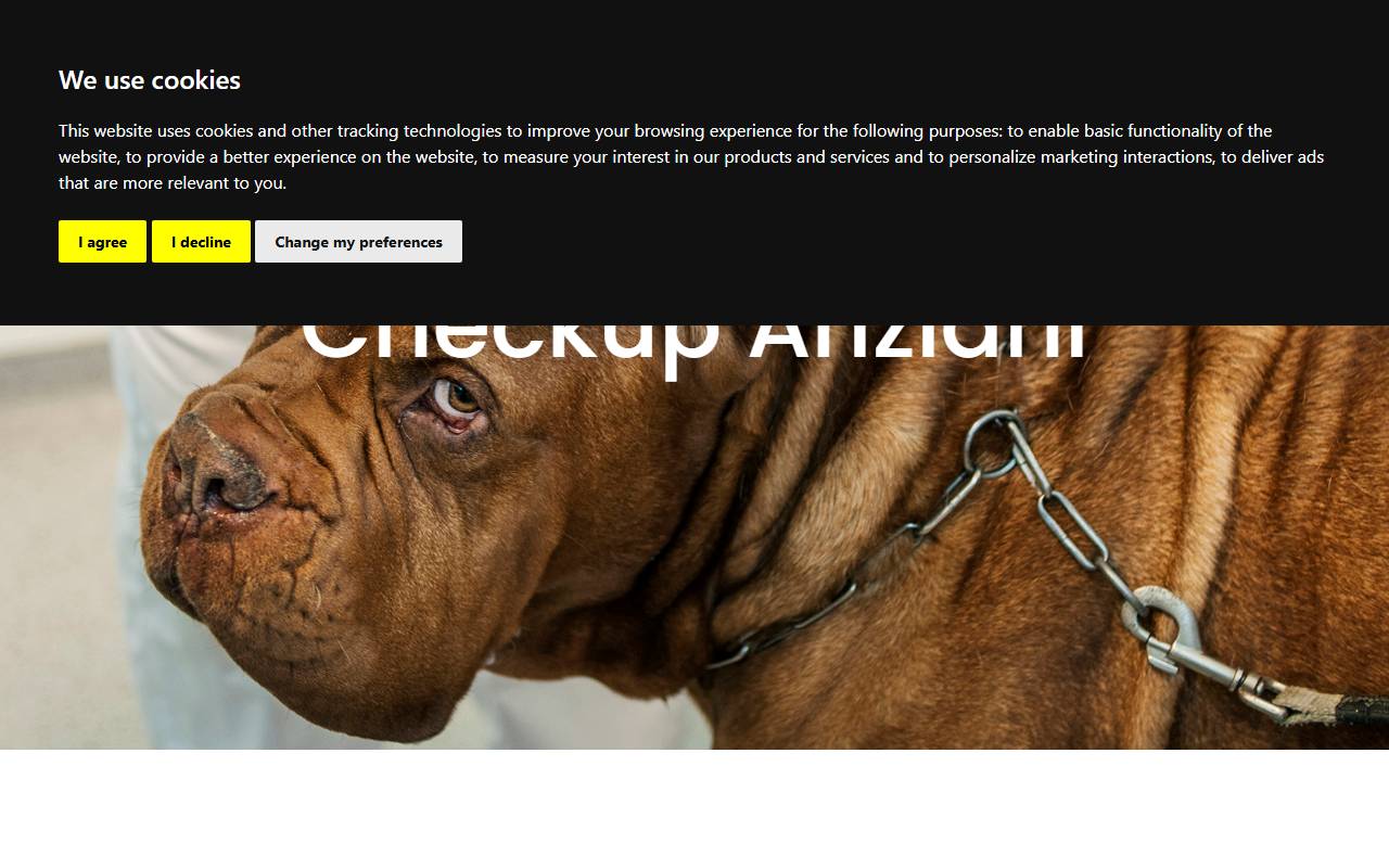 Anteprima del sito: Centro Veterinario Preluna Federica Leidi
