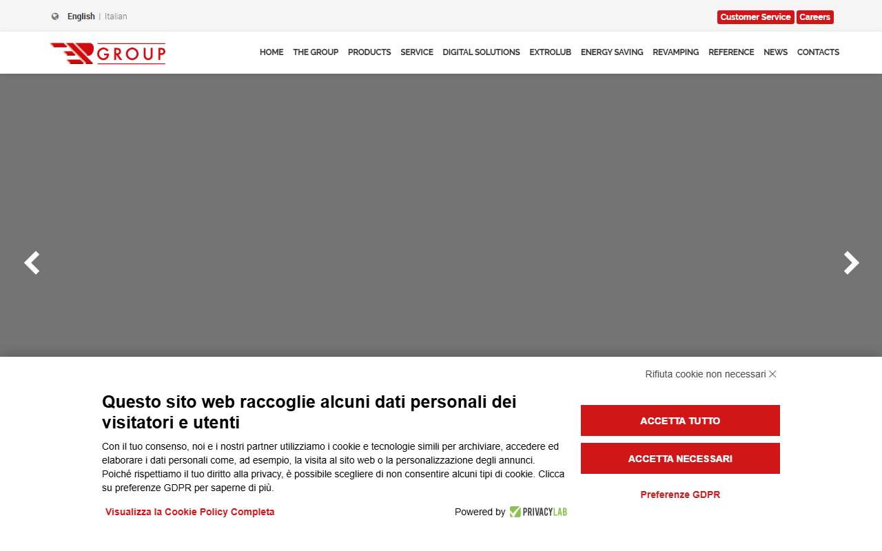 Anteprima del sito: PRESEZZI EXTRUSION SPA - VIMERCATE Succursale di Lugano