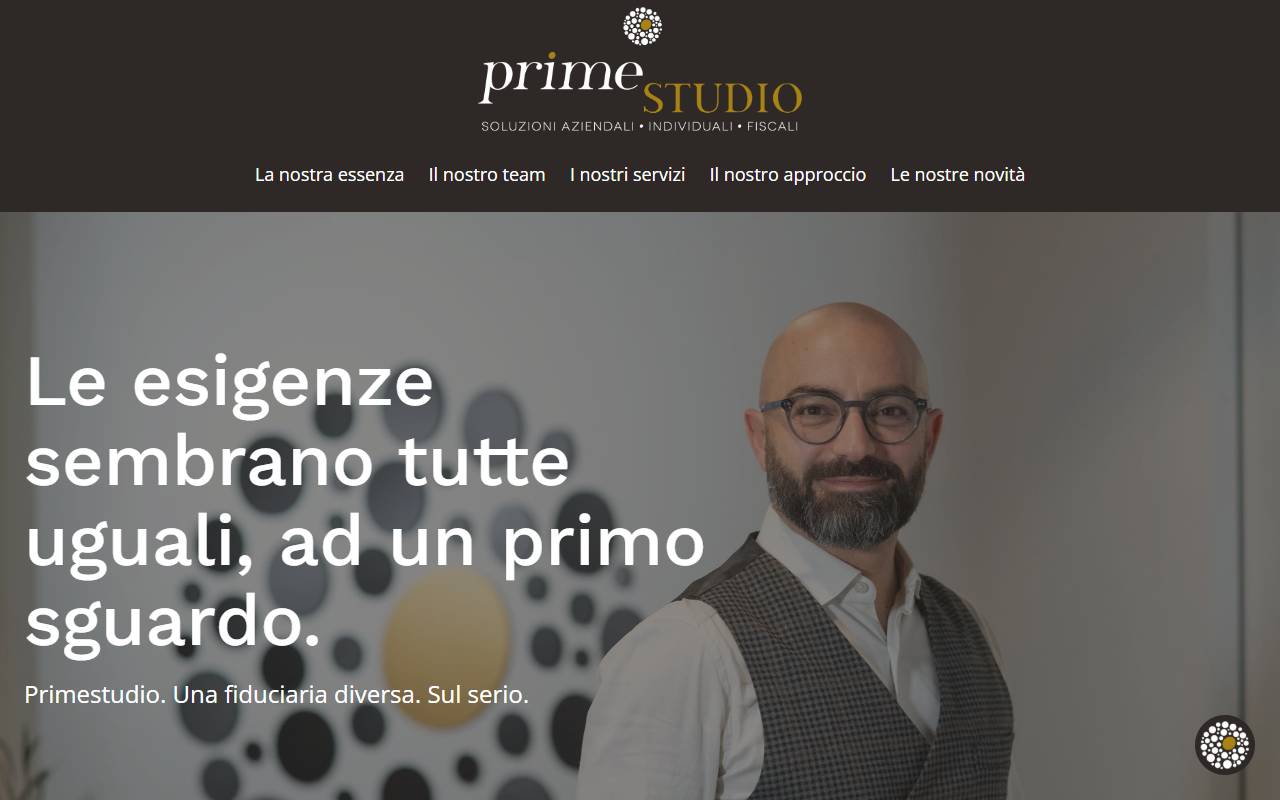 Anteprima del sito: PRIMESTUDIO SA