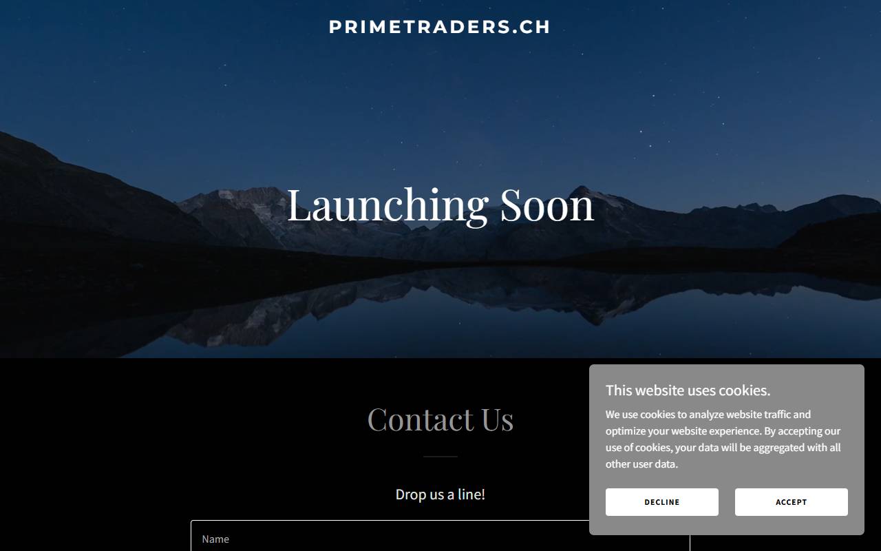 Anteprima del sito: P. T. Prime Traders SA