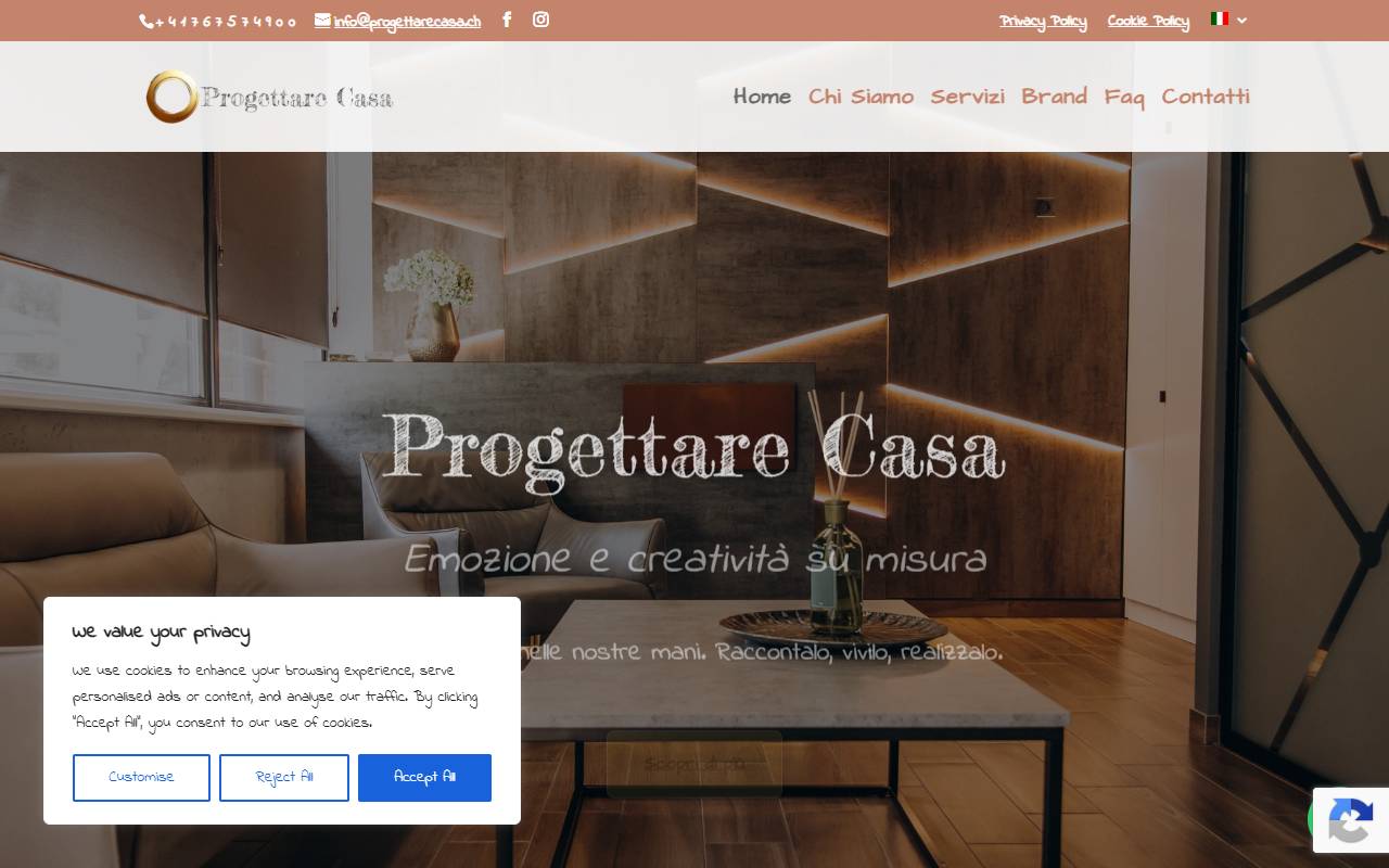 Anteprima del sito: Progettare Casa di Ornella Marchetti