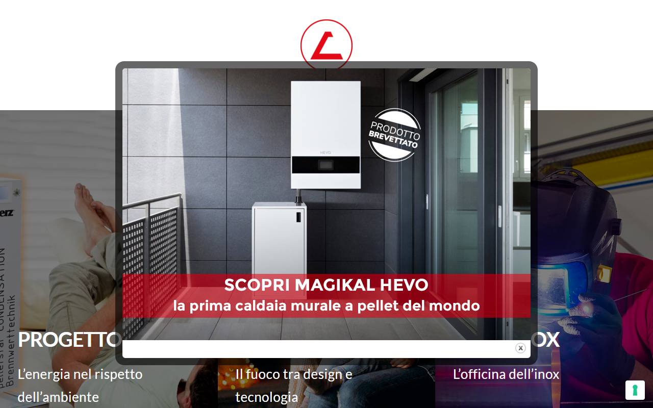 Anteprima del sito: PROGETTO ENERGIA SA