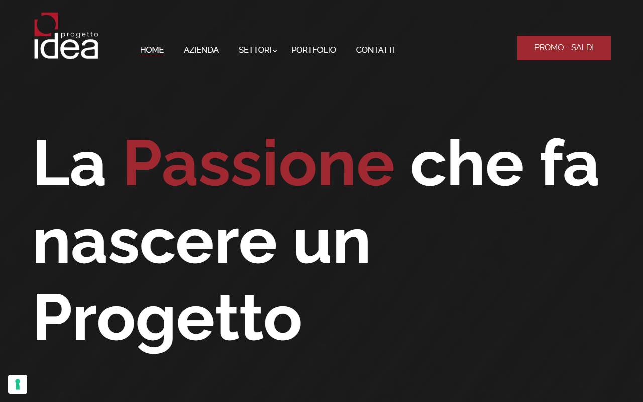 Anteprima del sito: PROGETTO IDEA SA