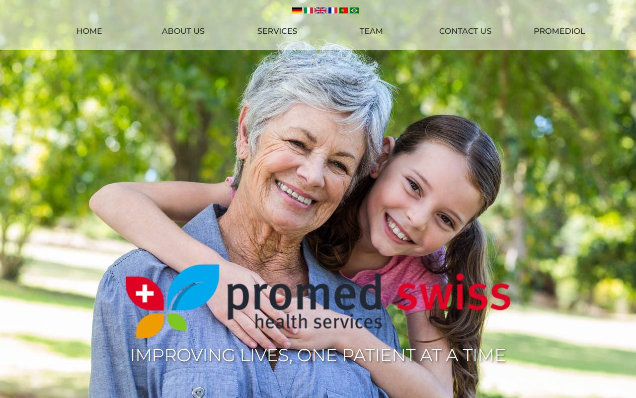 Anteprima del sito: PROMED SWISS SA