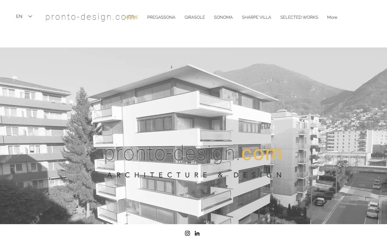 Anteprima del sito: Pronto-Design Sagl