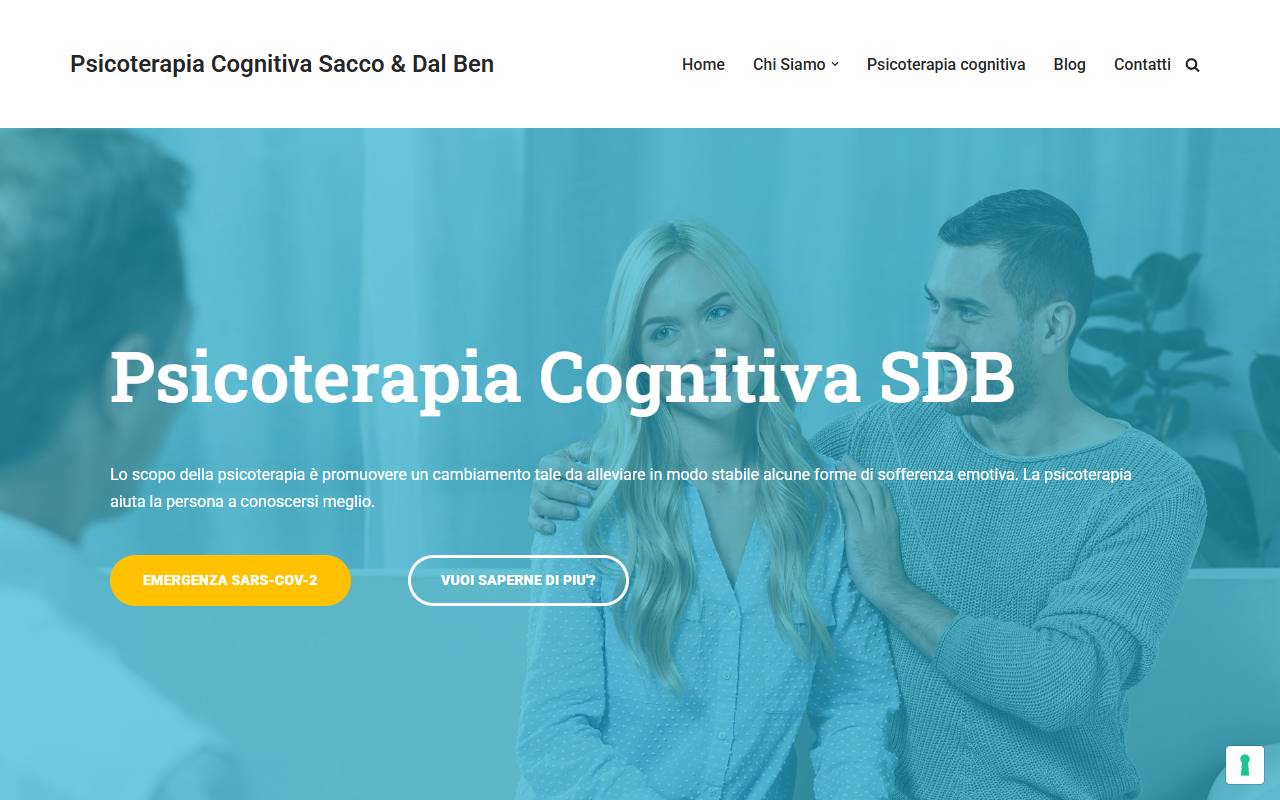 Anteprima del sito: Sonia Dal Ben Psicoterapia Sagl