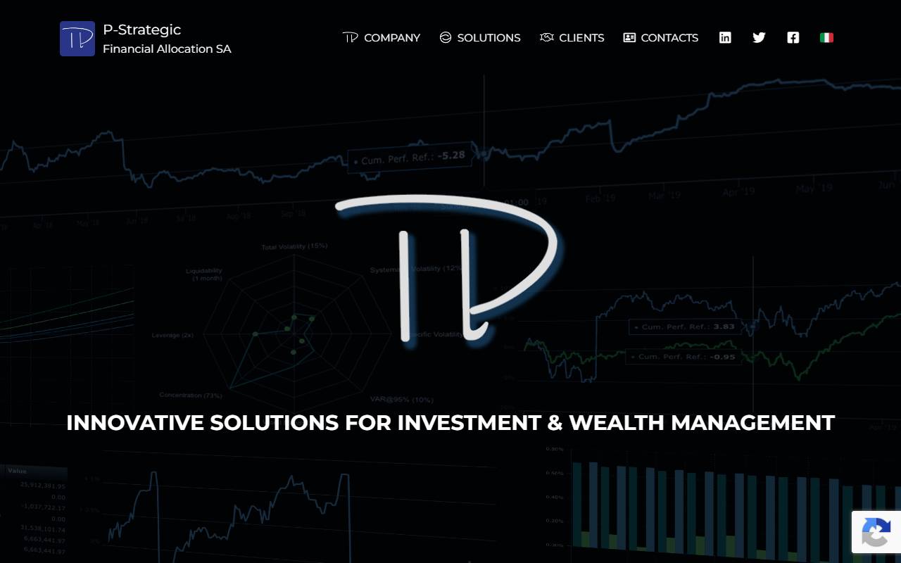 Anteprima del sito: P- Strategic Financial Allocation SA