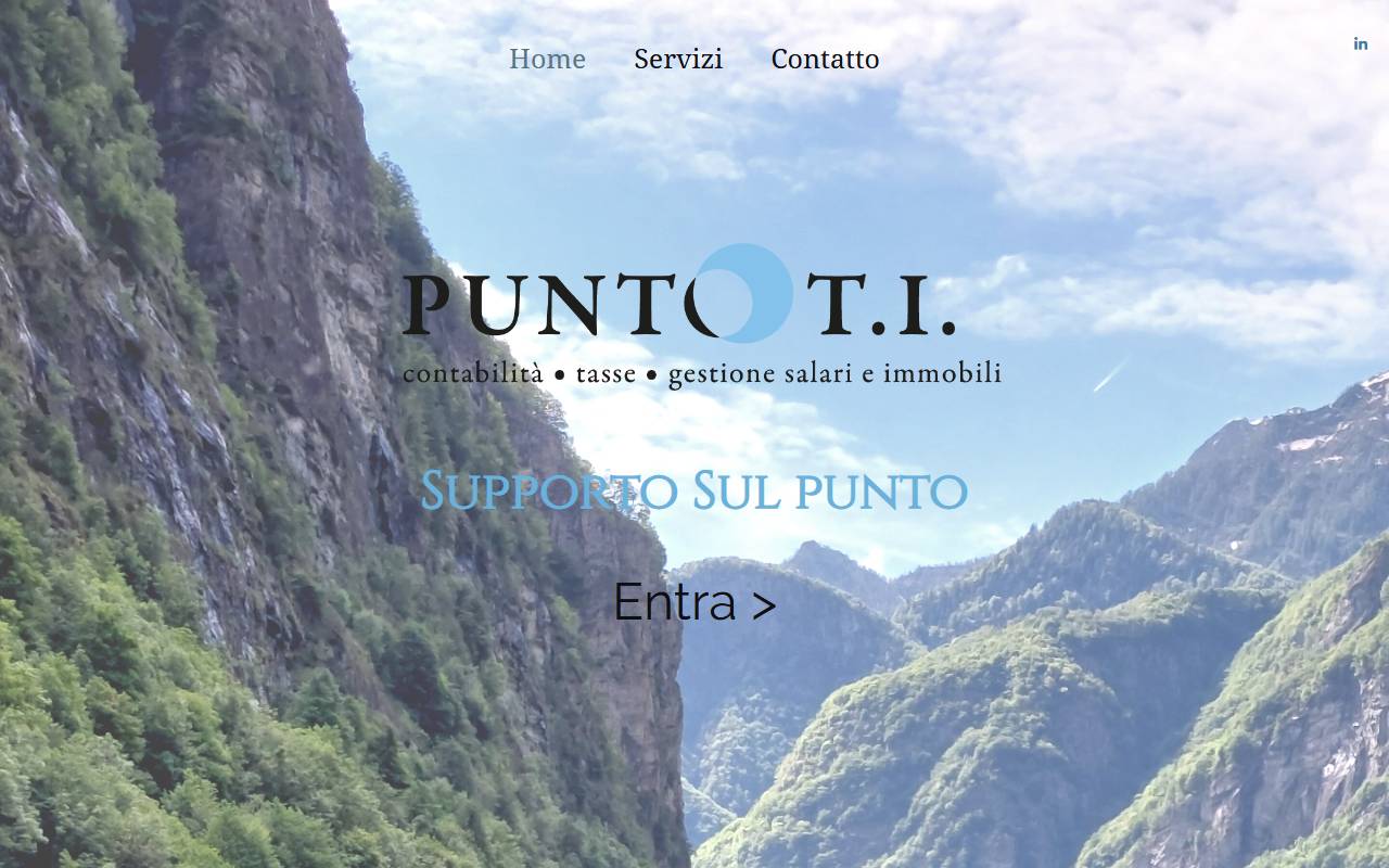 Anteprima del sito: Punto.T.I. Sagl