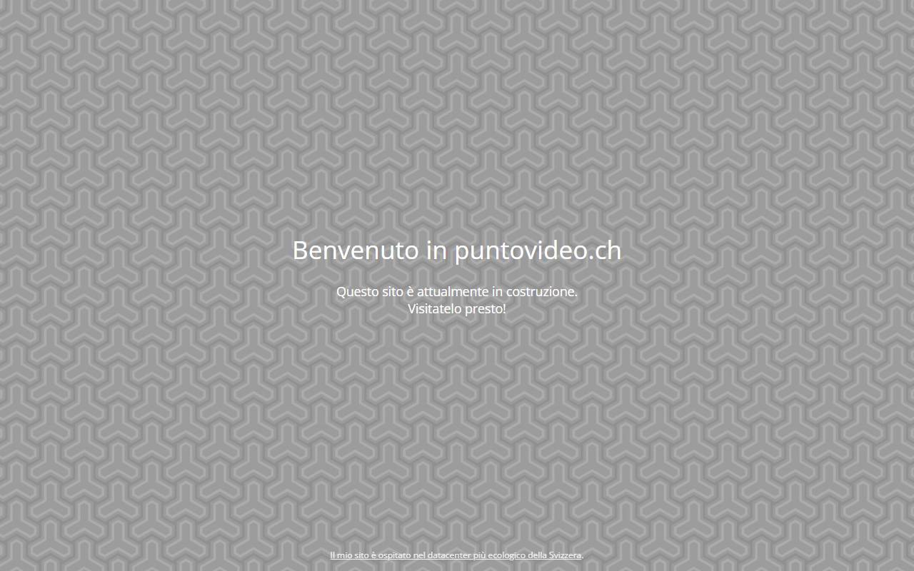 Anteprima del sito: Puntovideo Sagl