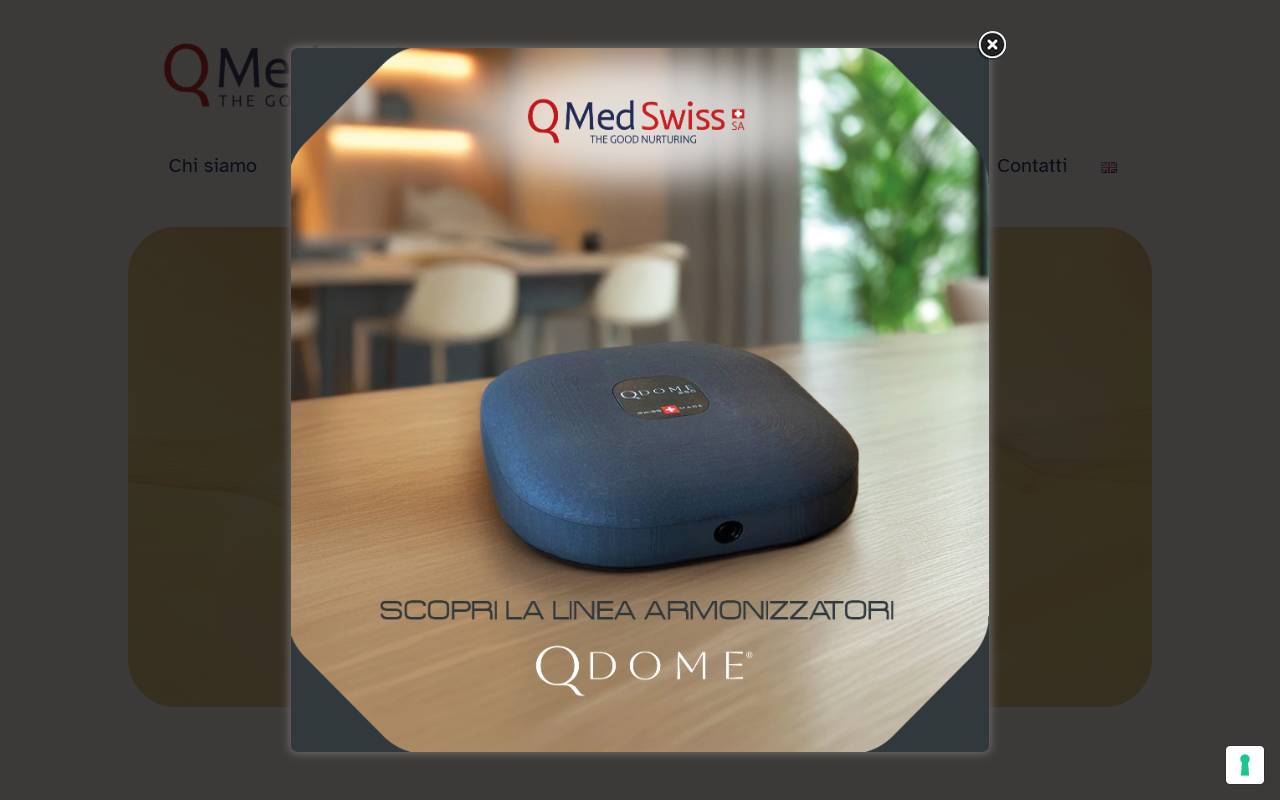 Anteprima del sito: QMed Swiss SA