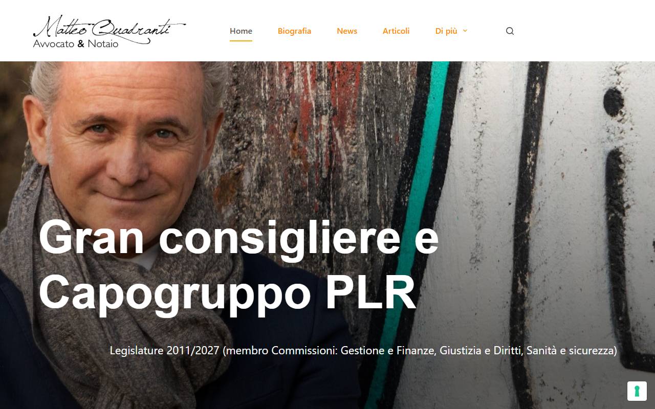 Anteprima del sito: Quadranti Bruno e Figlio SA