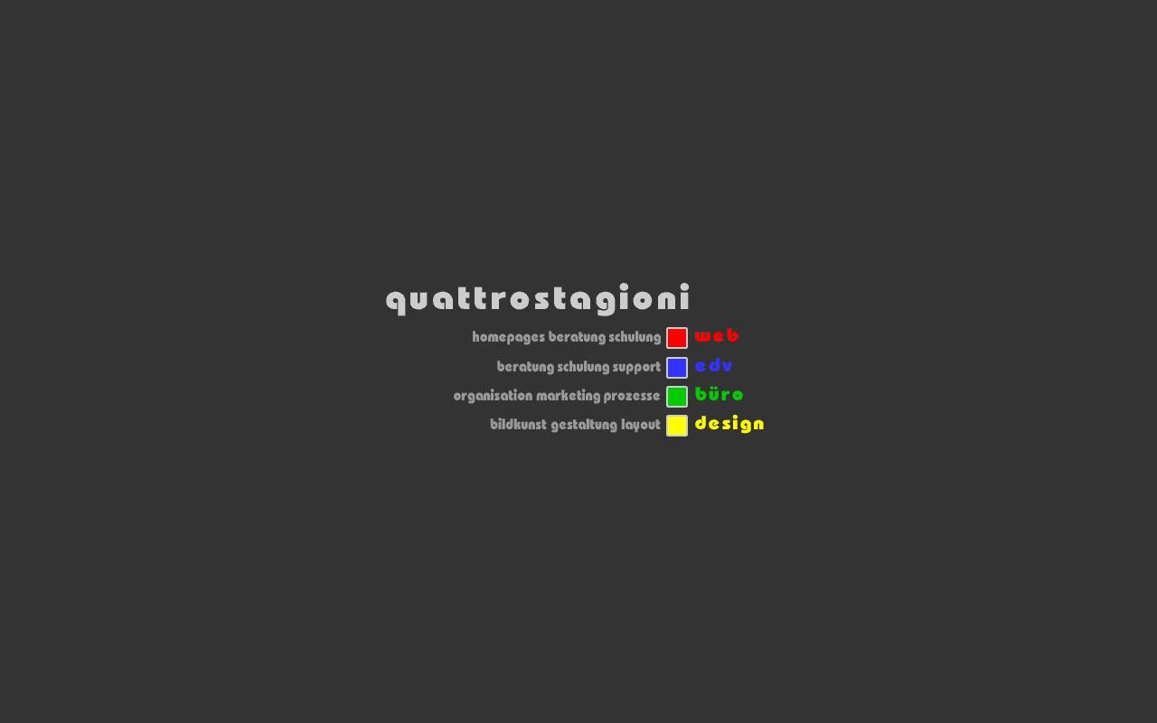 Anteprima del sito: QUATTRO STAGIONI SAGL