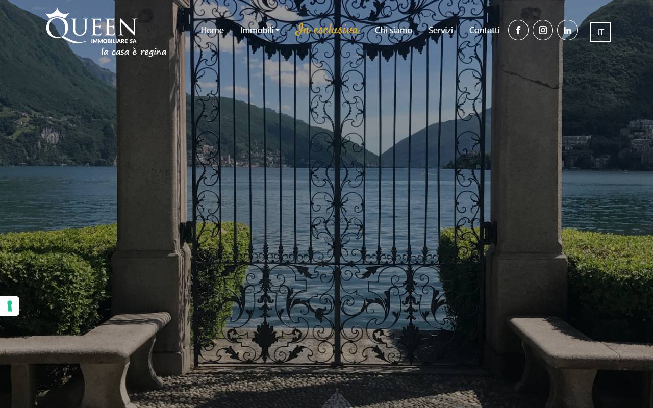 Anteprima del sito: QUEEN IMMOBILIARE SA