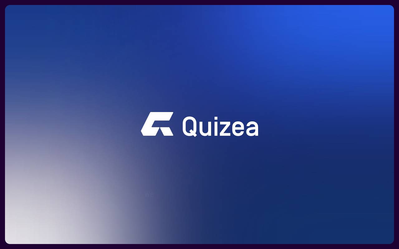 Anteprima del sito: Quizea SA