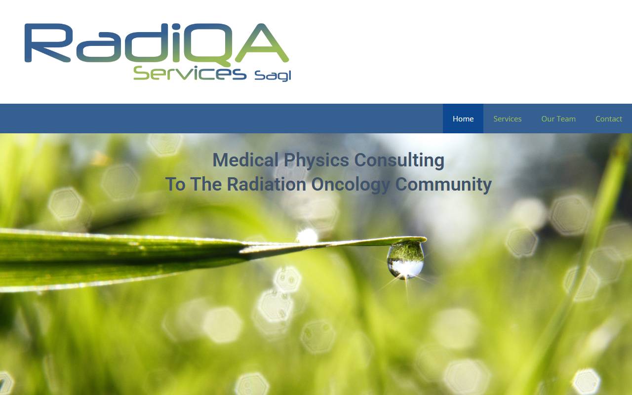 Anteprima del sito: Radiqa Services Sagl