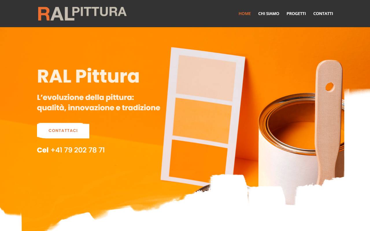 Anteprima del sito: RAL Pittura SA