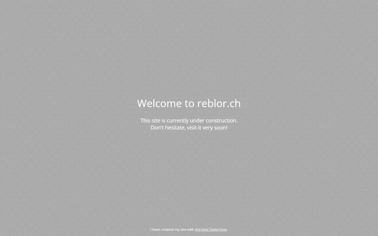 Anteprima del sito: Reblor Sagl