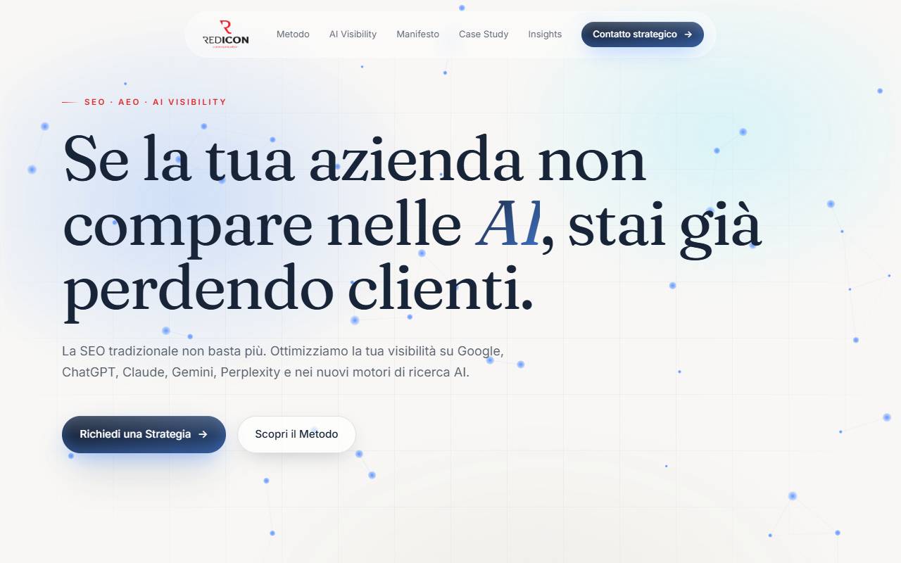 Anteprima del sito: Red Icon SA