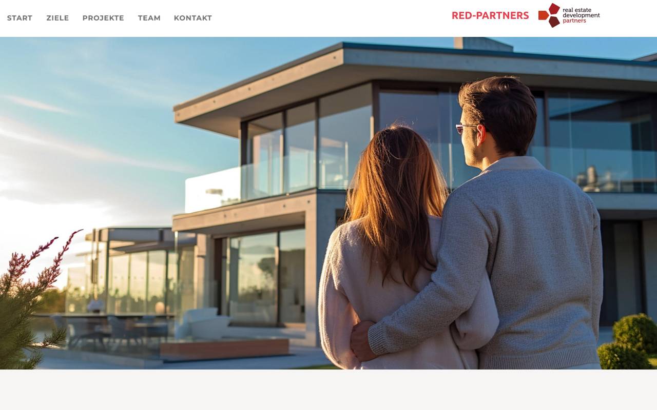Anteprima del sito: Red & Partners Sagl