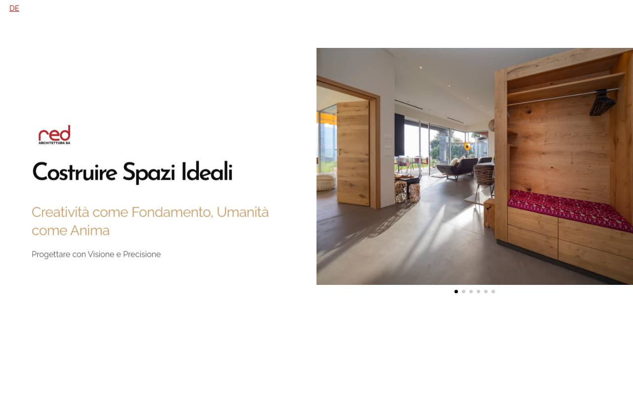 Anteprima del sito: RED ARCHITETTURA SA