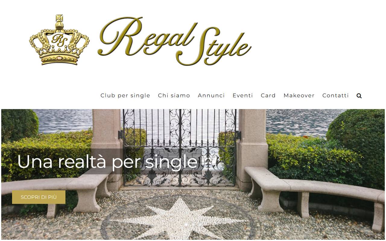 Anteprima del sito: Regal Style Sagl