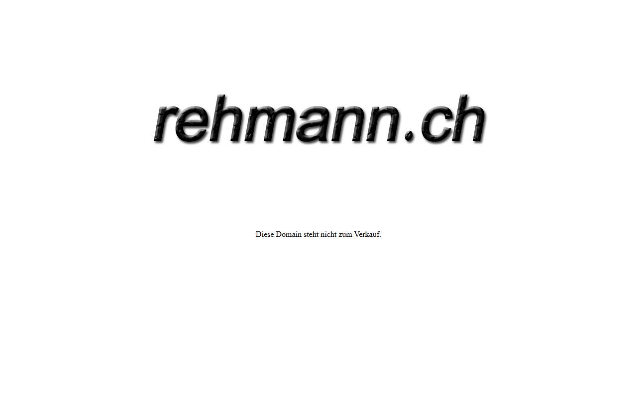 Anteprima del sito: Rehmann SA