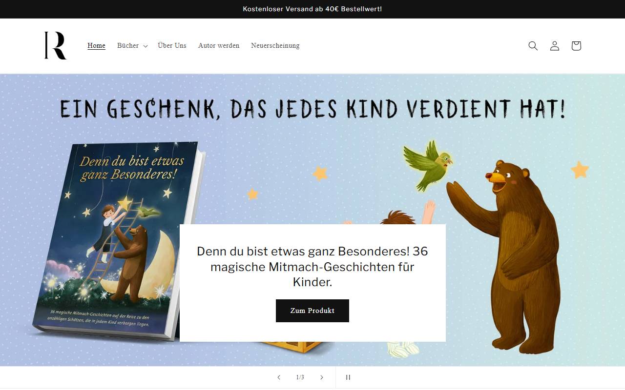 Anteprima del sito: Reichenbacher Publishing Sagl