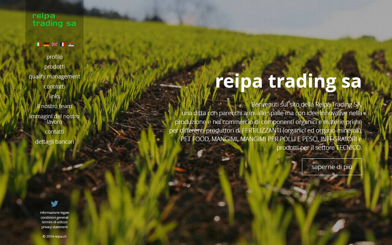 Anteprima del sito: Reipa Trading SA