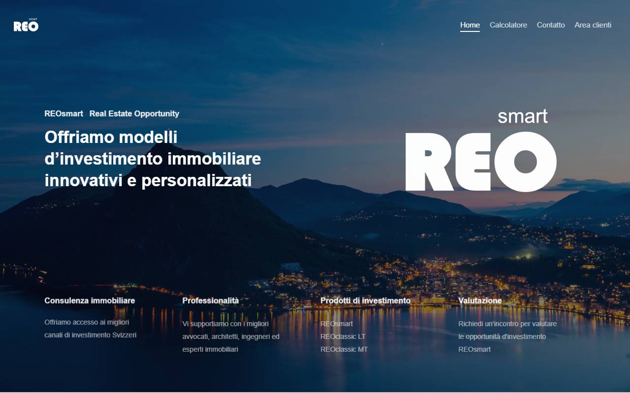 Anteprima del sito: REOsmart SA