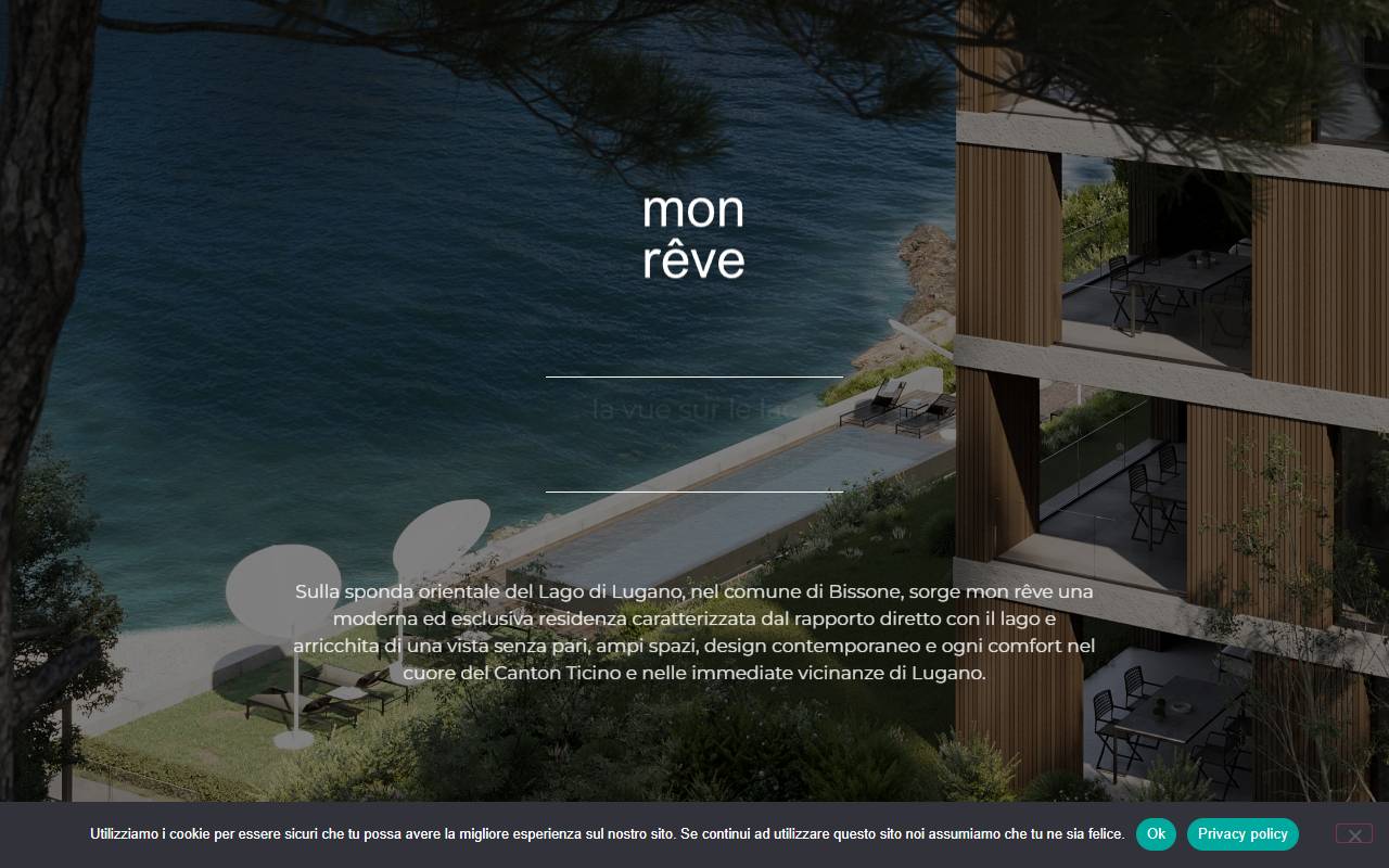 Anteprima del sito: mon rêve sa