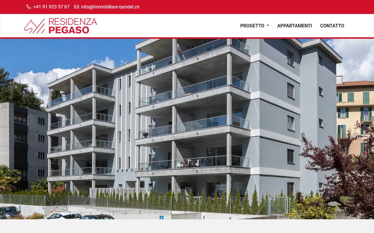 Anteprima del sito: Residenza Pegaso SA
