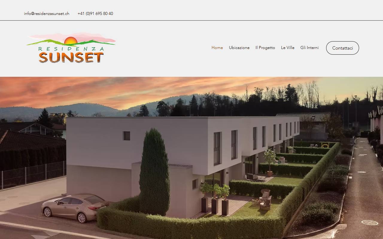 Anteprima del sito: Residenza Sunset SA