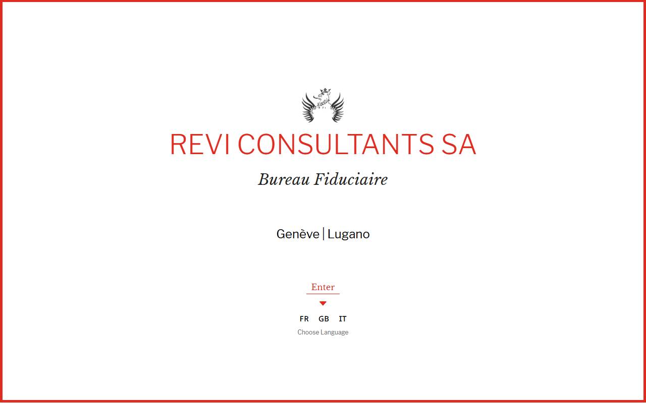 Anteprima del sito: REVI CONSULTANTS SA