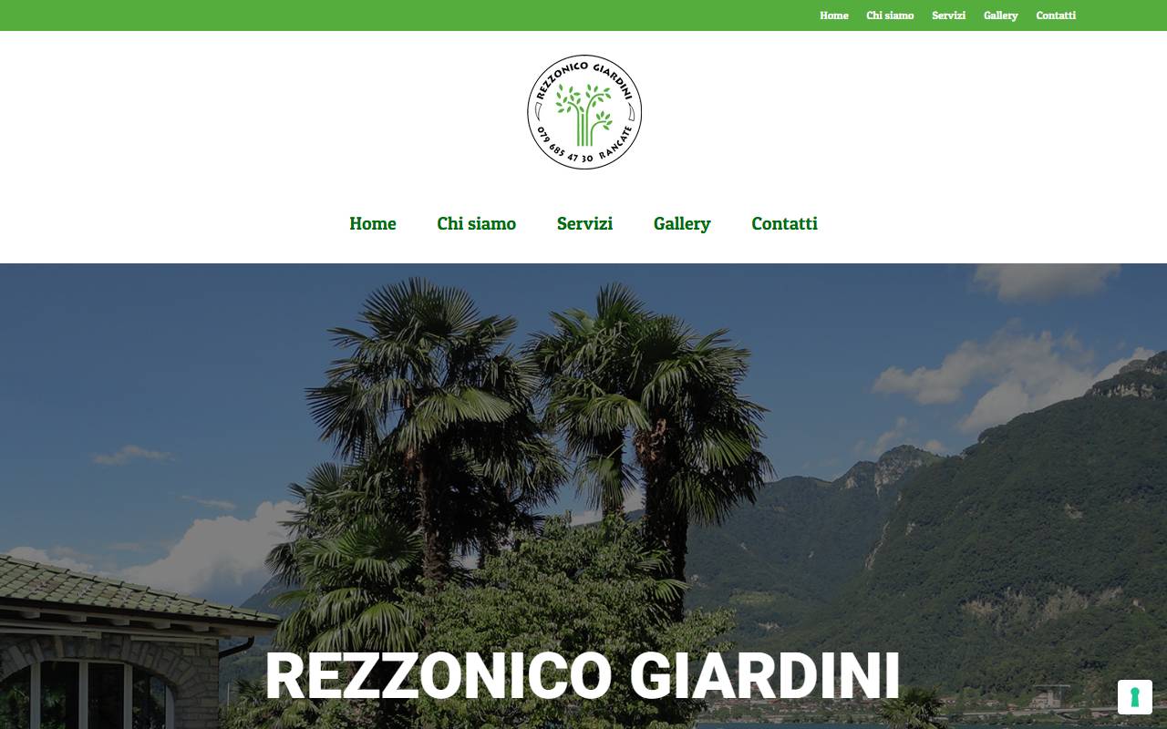 Anteprima del sito: REZZONICO GIARDINI