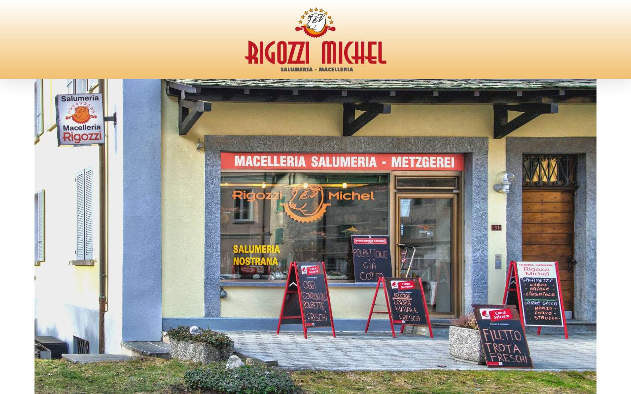 Anteprima del sito: Rigozzi Michel