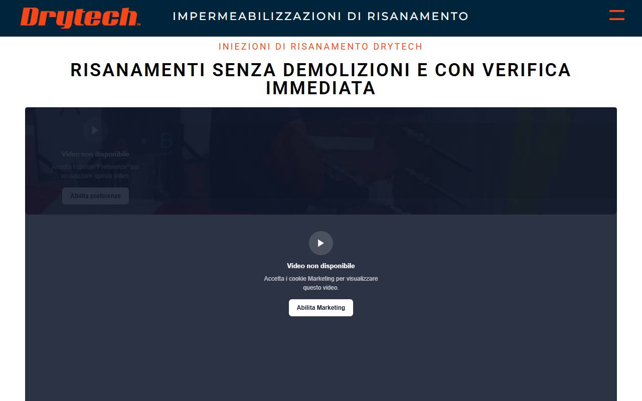 Anteprima del sito: Risanamento Sud SA