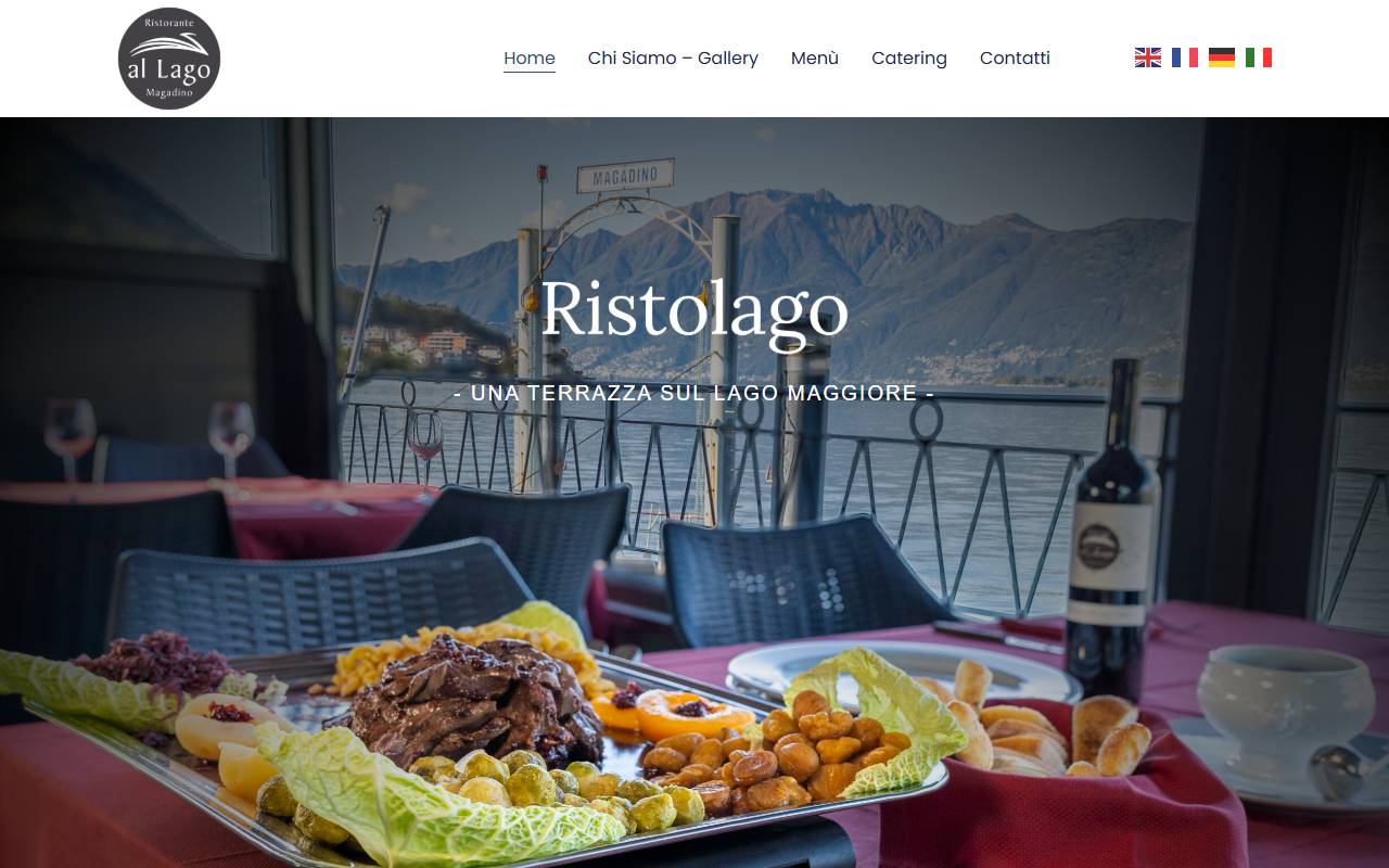 Anteprima del sito: Ristorante Lago Sagl