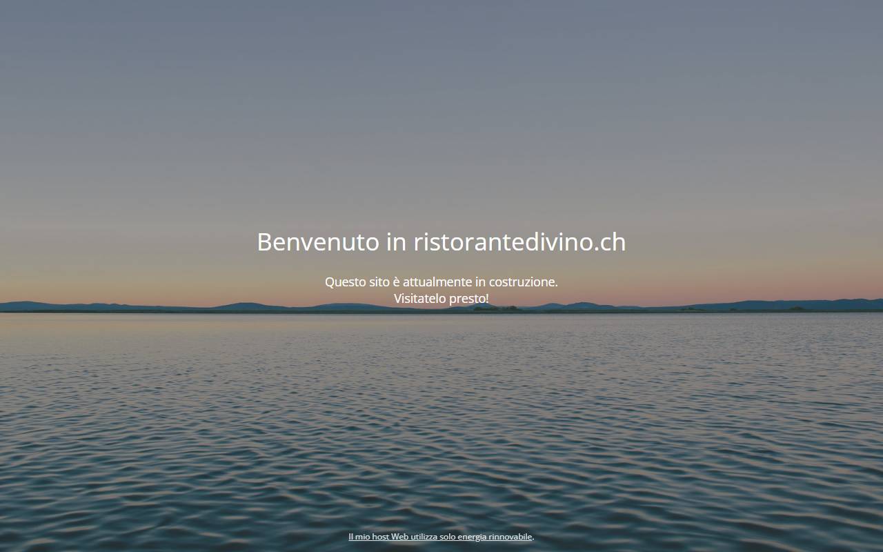 Anteprima del sito: Ristorante DiVino Sagl
