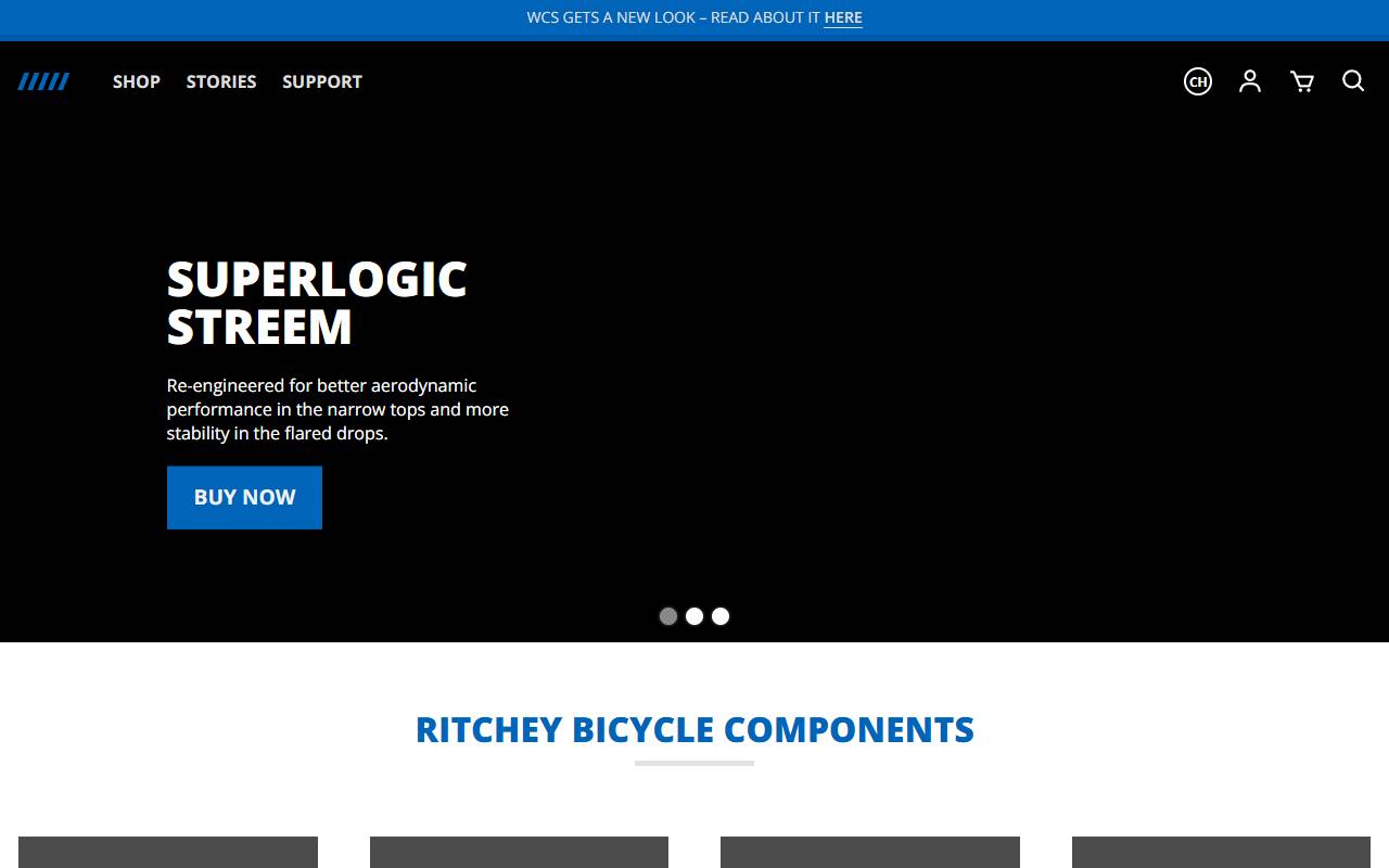 Anteprima del sito: Ritchey International Ltd Liab. Co.