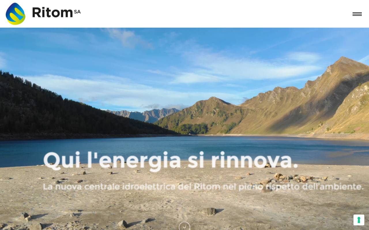 Anteprima del sito: Ritom SA