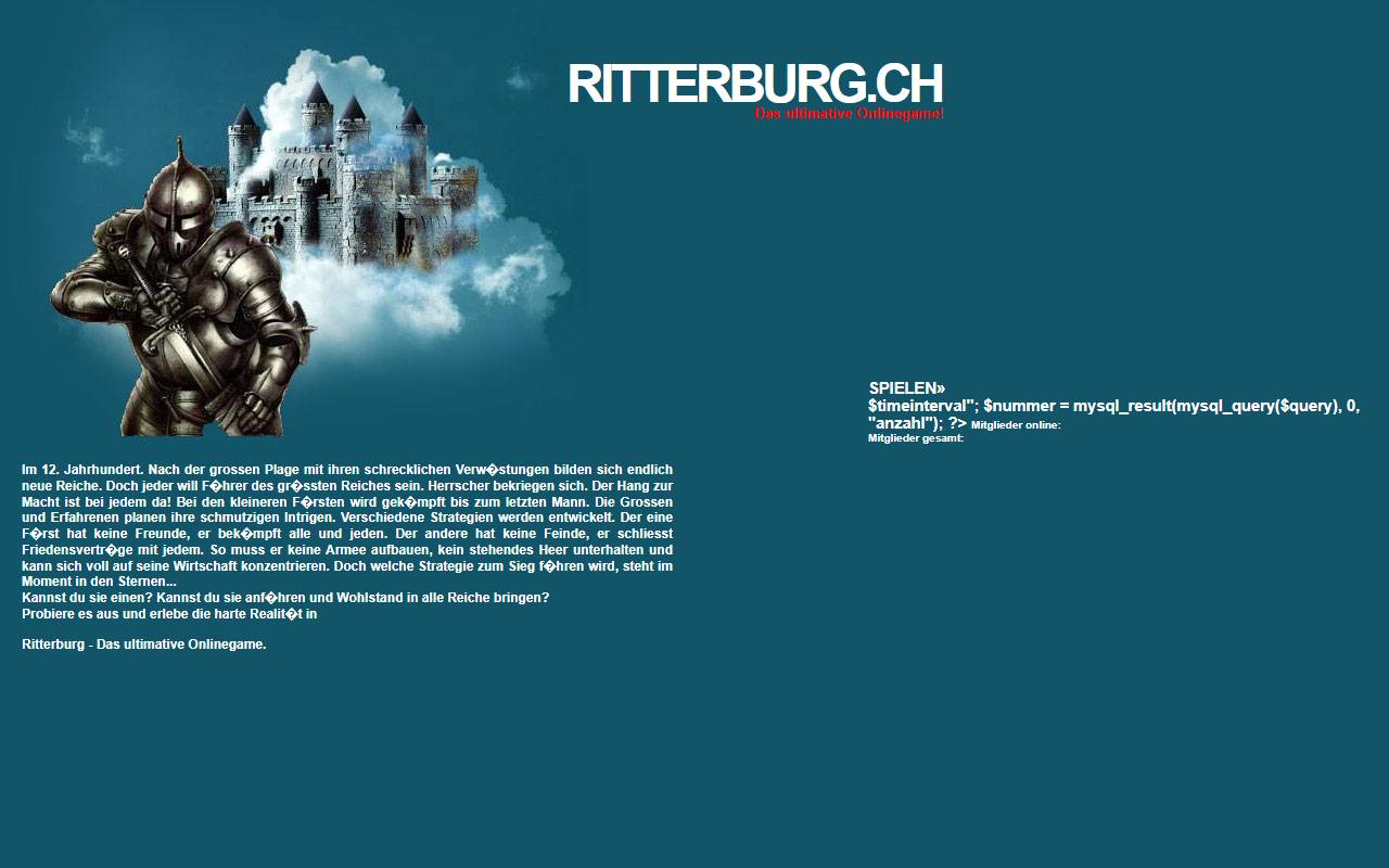 Anteprima del sito: RITTERBURG HOLDING SA