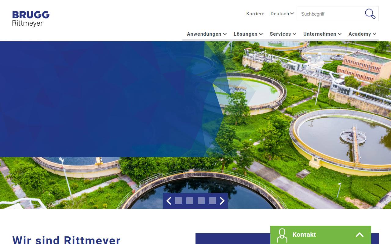 Anteprima del sito: Rittmeyer SA, succursale di Bellinzona